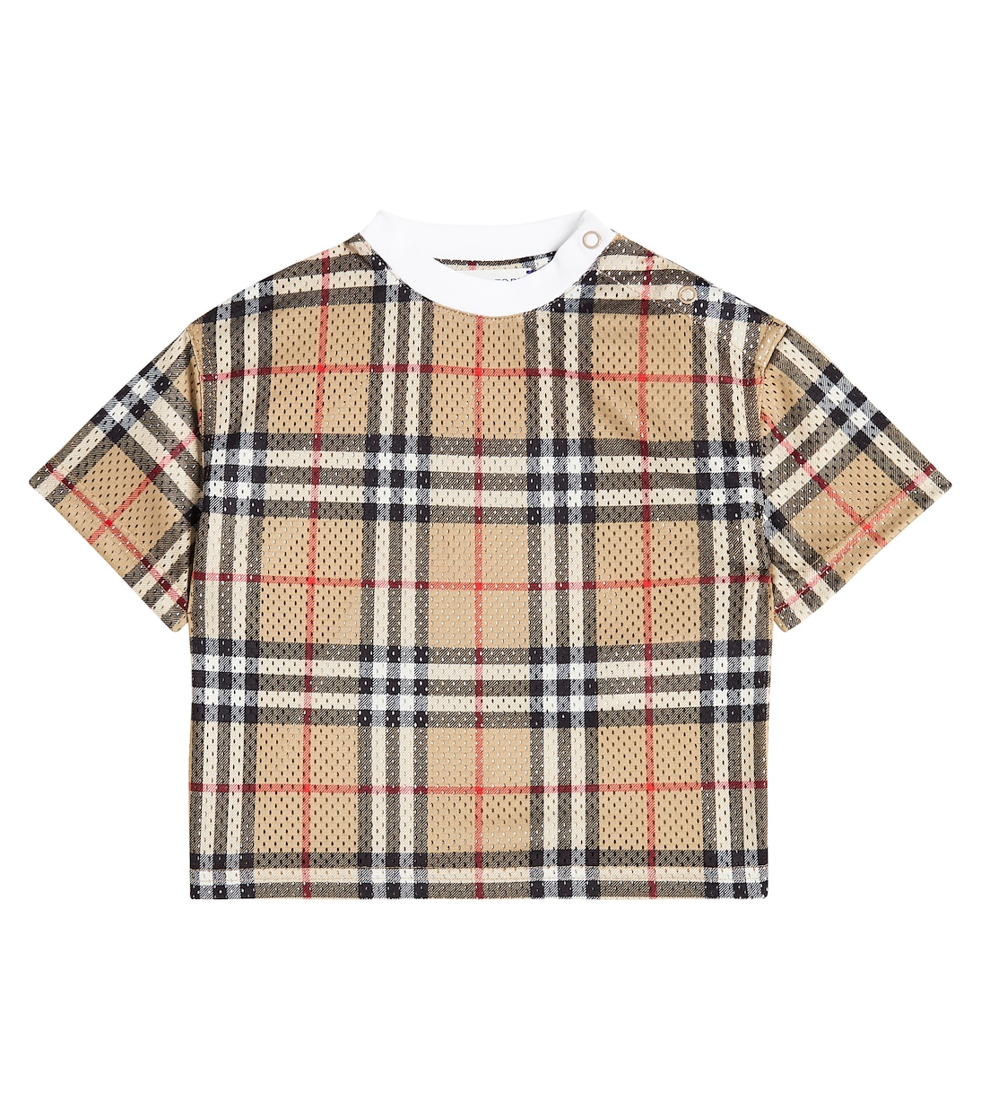 Bebé - camiseta con Burberry Check | Burberry Kids