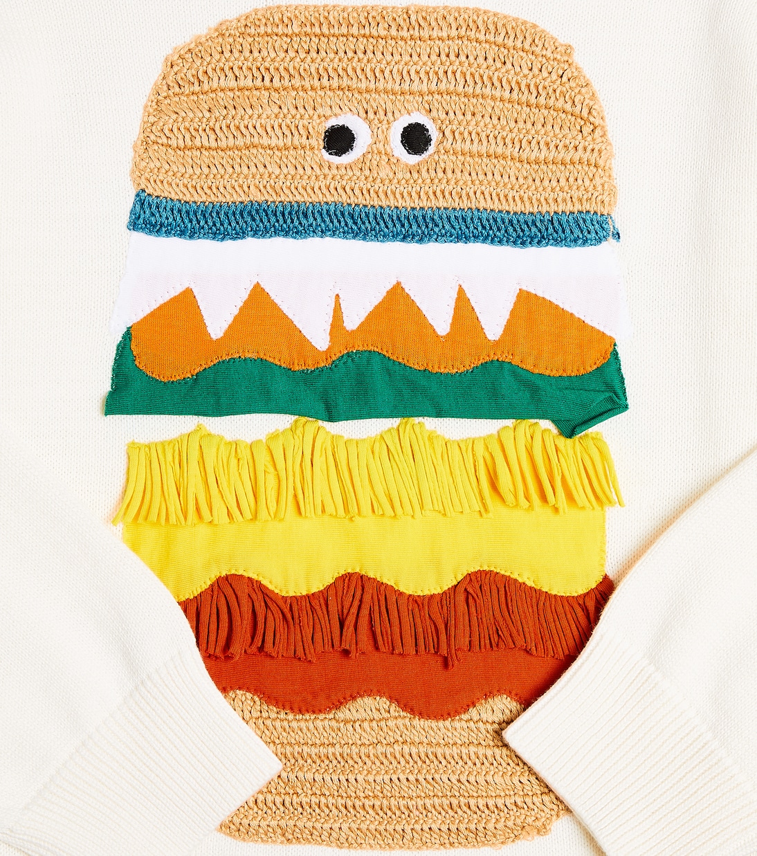 Jersey de algodón en punto intarsia | Stella McCartney Kids