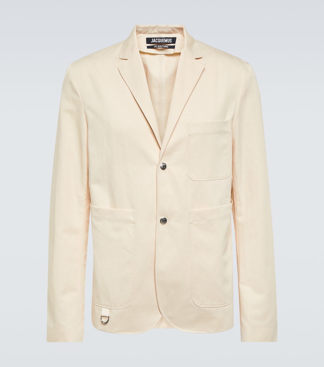 Blazer La Veste Jean aus Baumwolle und Leinen | Jacquemus
