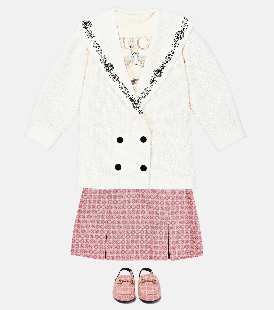 x Peter Rabbit cotton jersey T-shirt | Gucci Kids