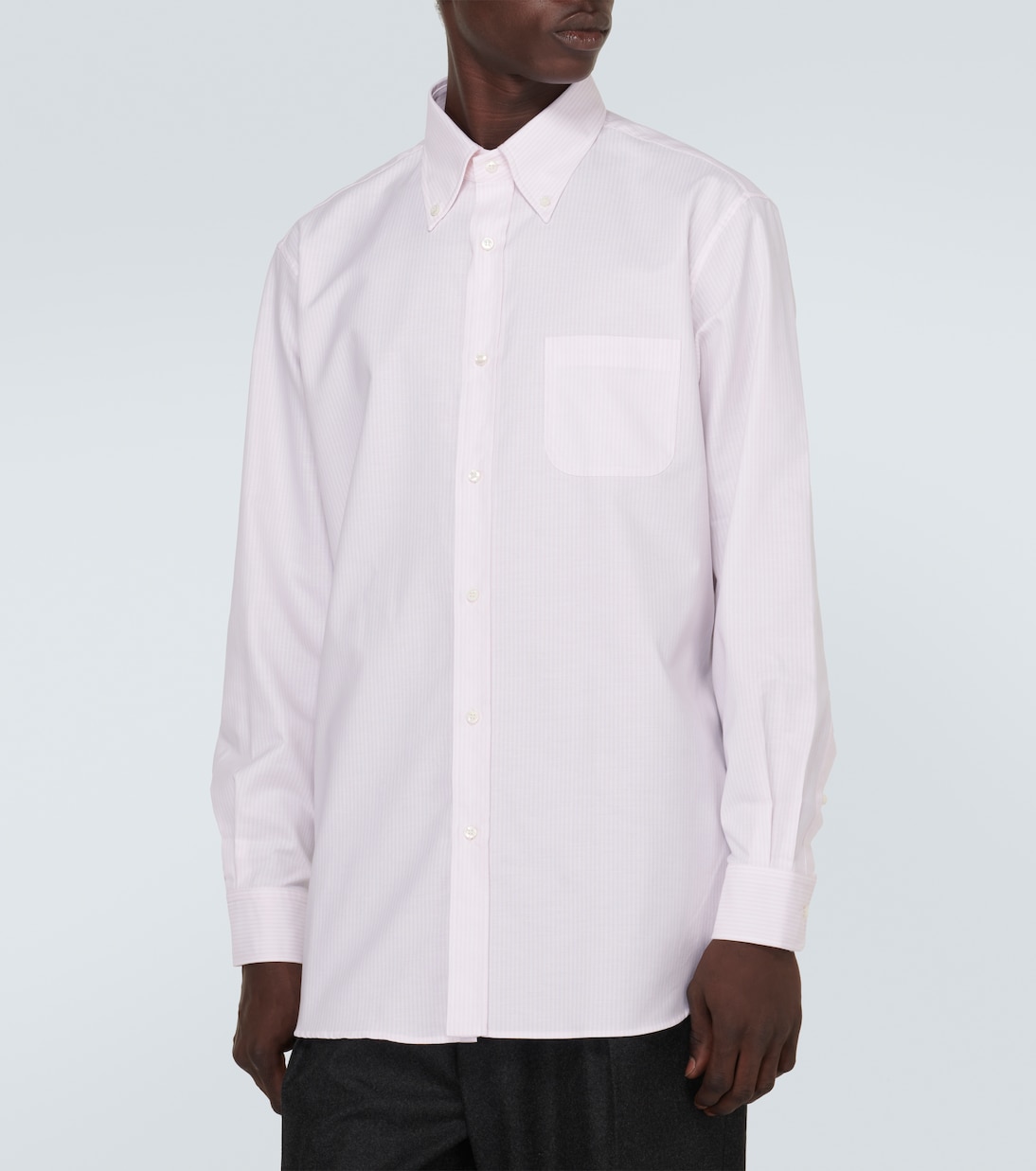 Camicia Oxford Agui in cotone a righe | Loro Piana