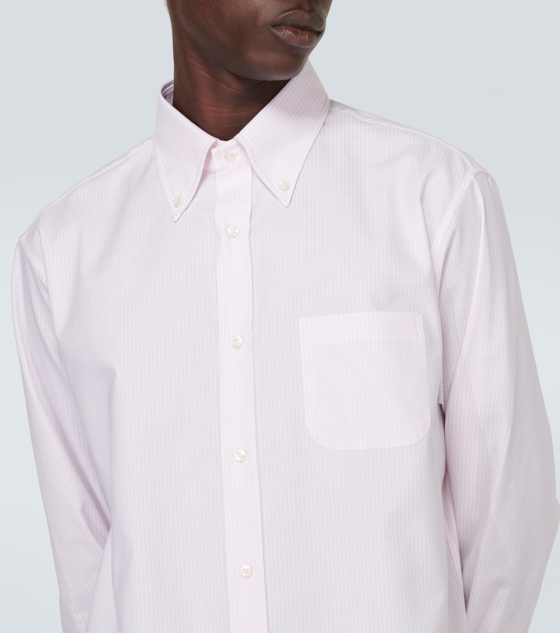 Camicia Oxford Agui in cotone a righe | Loro Piana