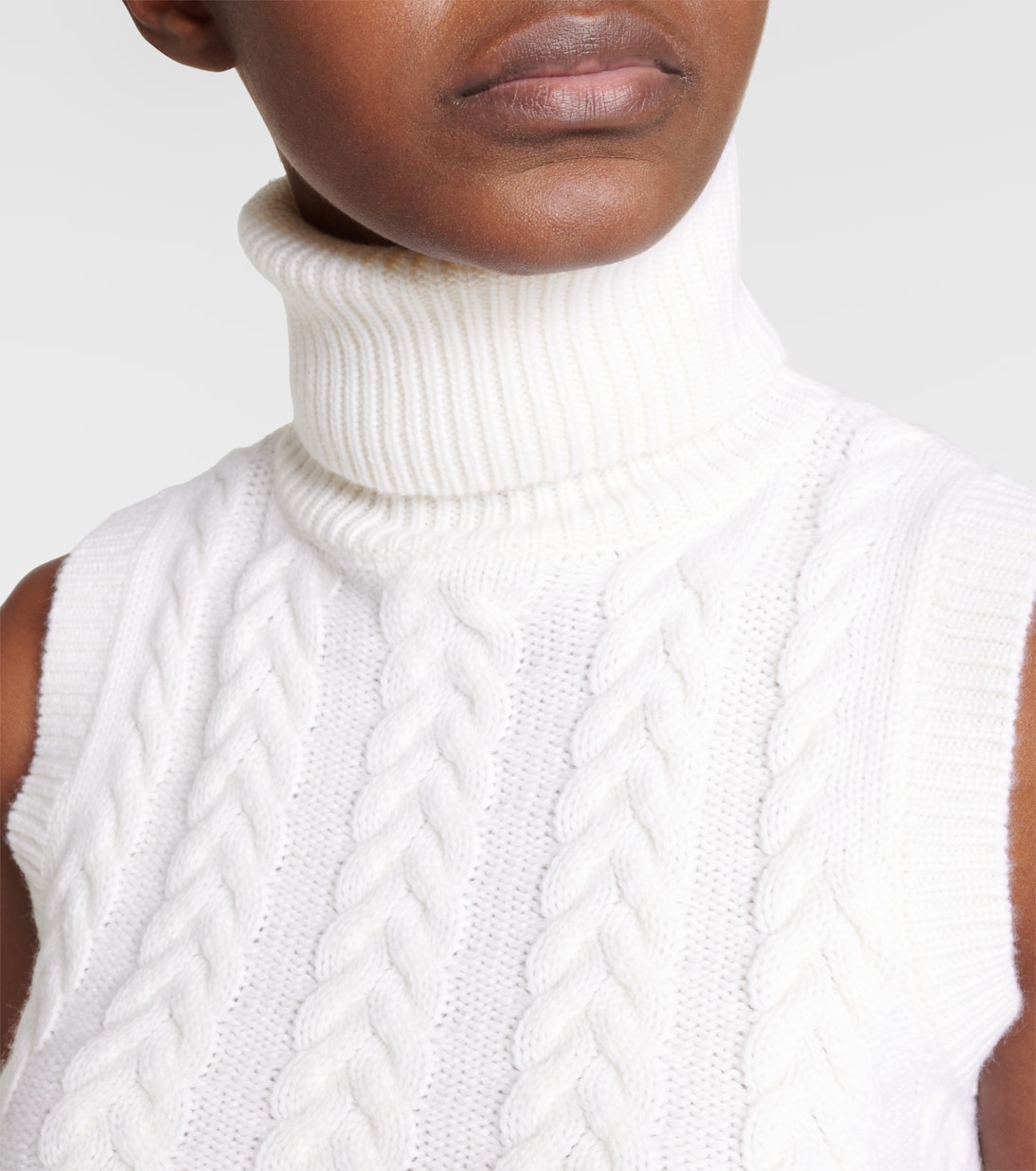 Top Oscuro de lana y cachemir | Max Mara