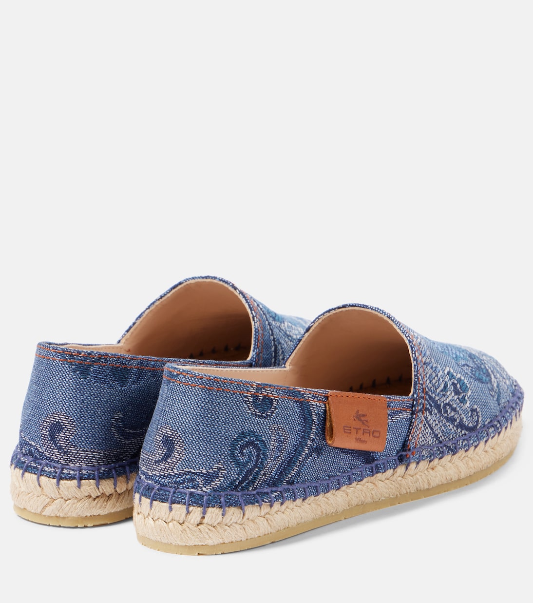 Espadrilles en jacquard de jean | Etro