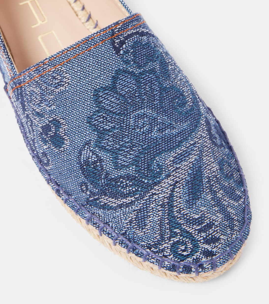 Espadrilles en jacquard de jean | Etro