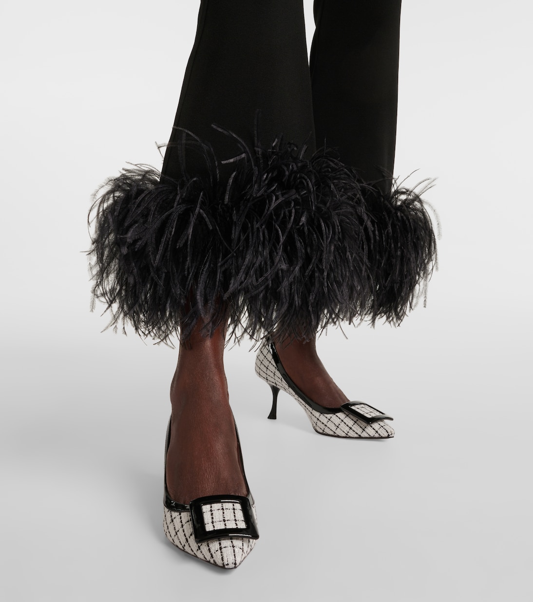 Pumps Viv In the City 65 in bouclé | Roger Vivier