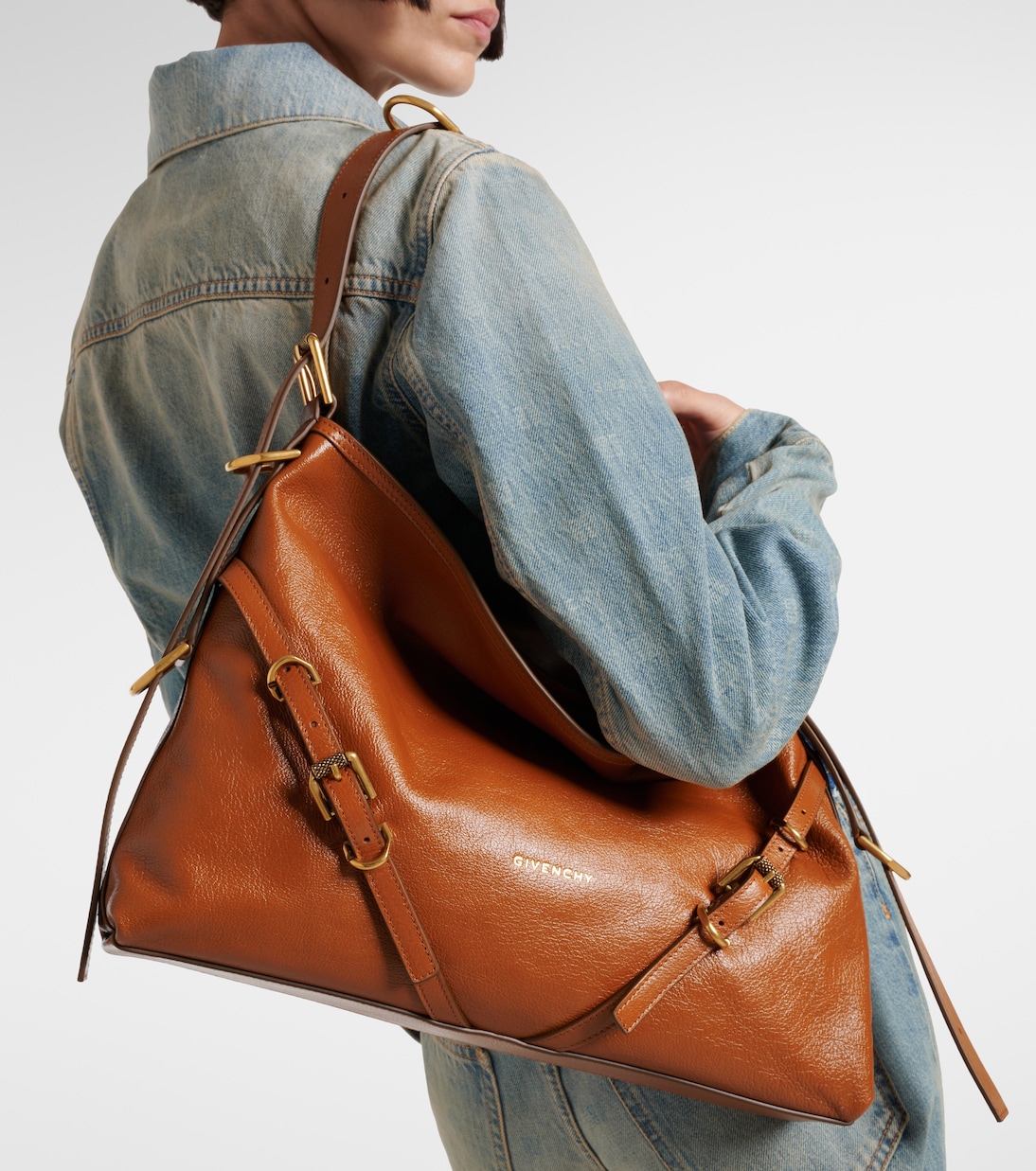 Borsa a spalla Voyou Medium in pelle | Givenchy