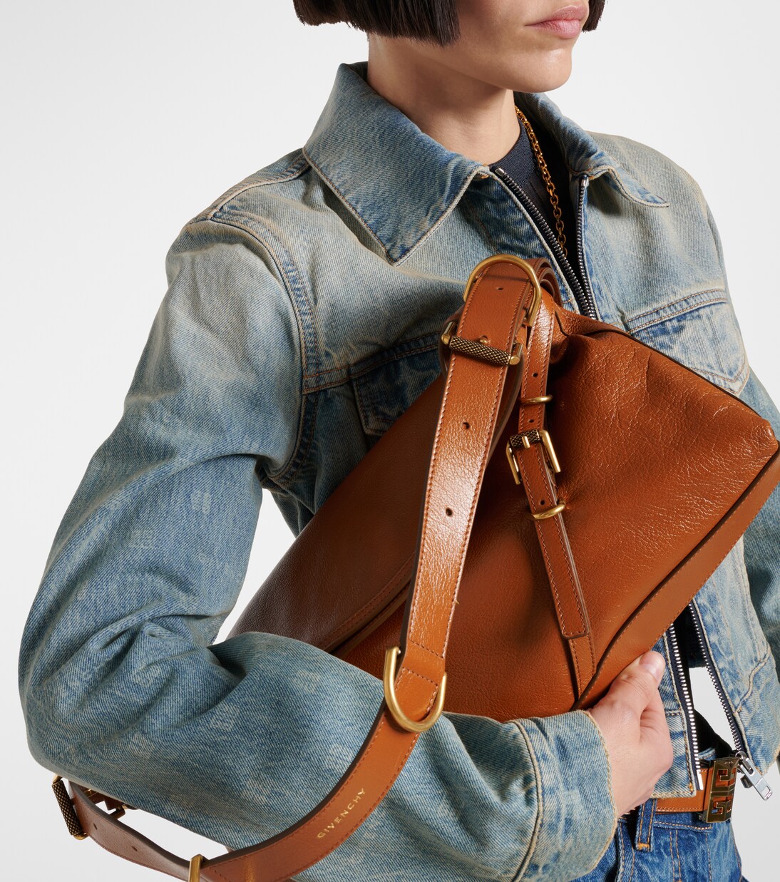 Borsa a spalla Voyou Medium in pelle | Givenchy