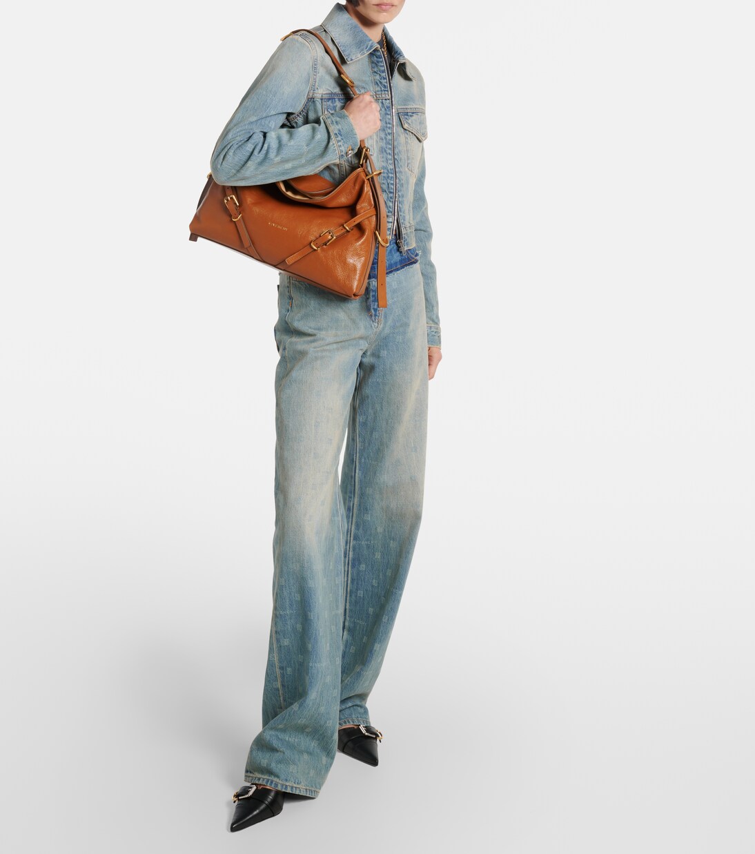 Borsa a spalla Voyou Medium in pelle | Givenchy