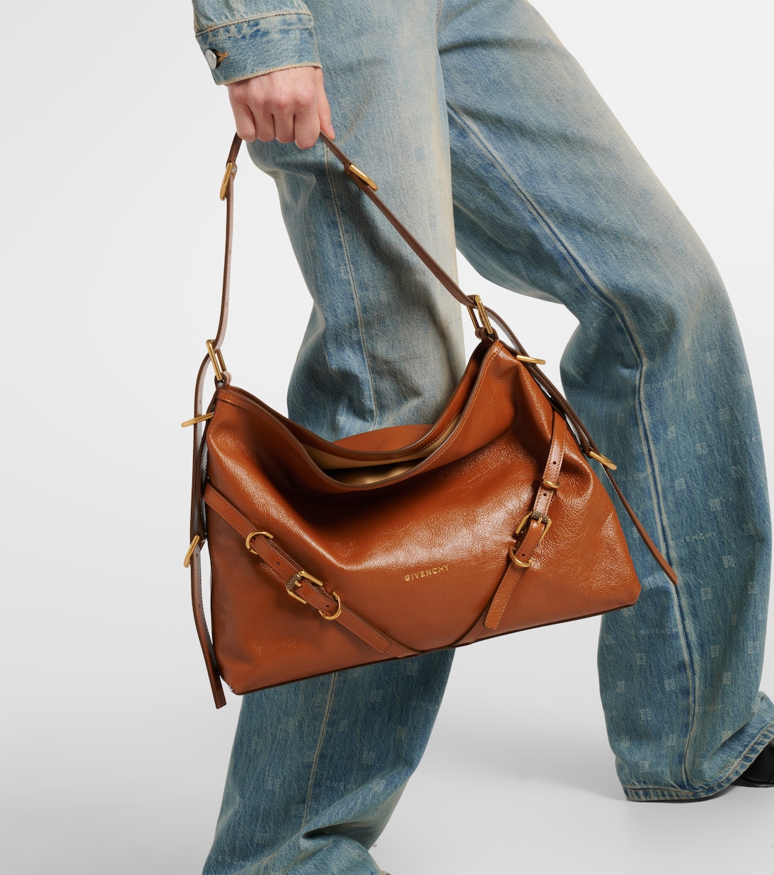 Borsa a spalla Voyou Medium in pelle | Givenchy