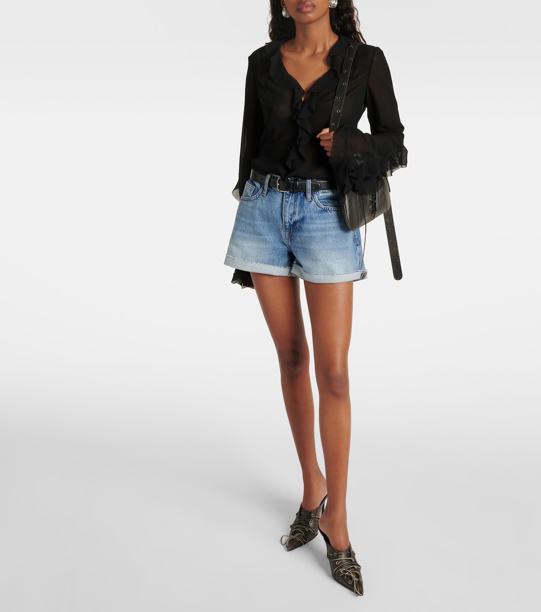 Shorts di jeans Le Grand Garçon | Frame
