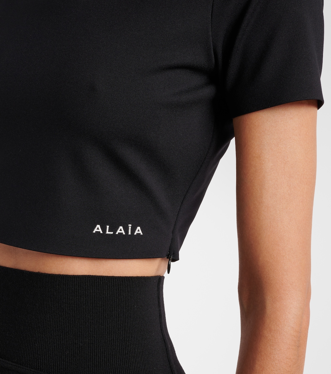 Logo crop top | Alaïa