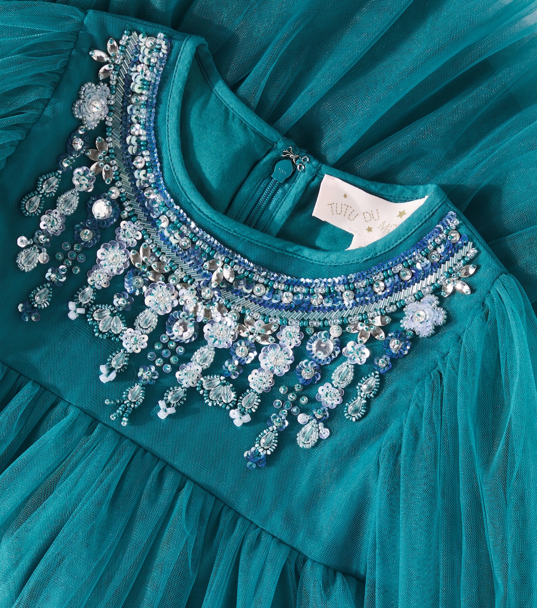 Abito First Frost in cotone e tulle | Tutu Du Monde