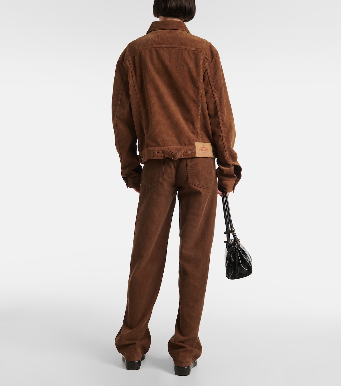 Chaqueta de pana de algodón | Prada