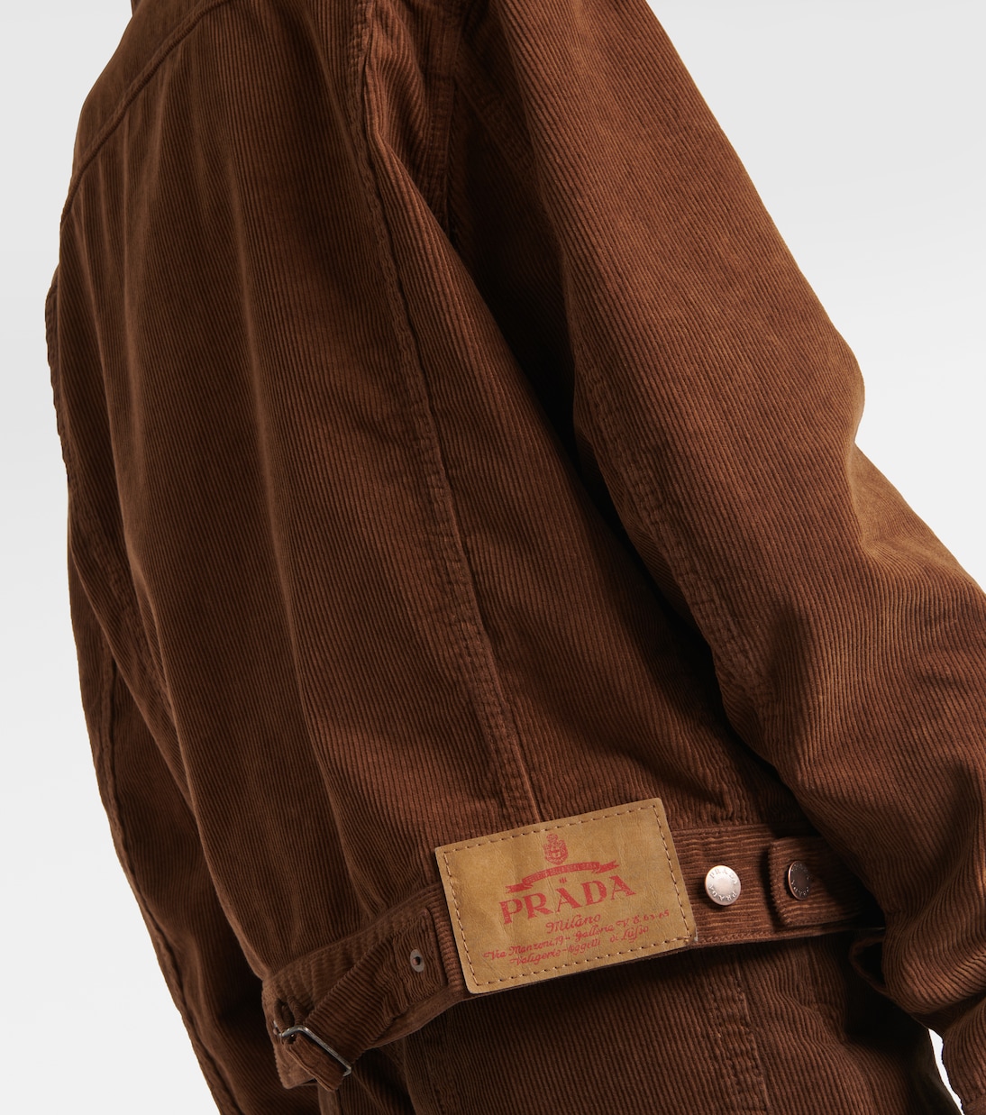 Chaqueta de pana de algodón | Prada