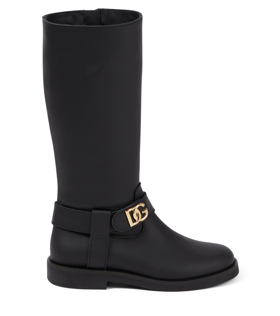 Stivali DG in pelle | Dolce&Gabbana Kids