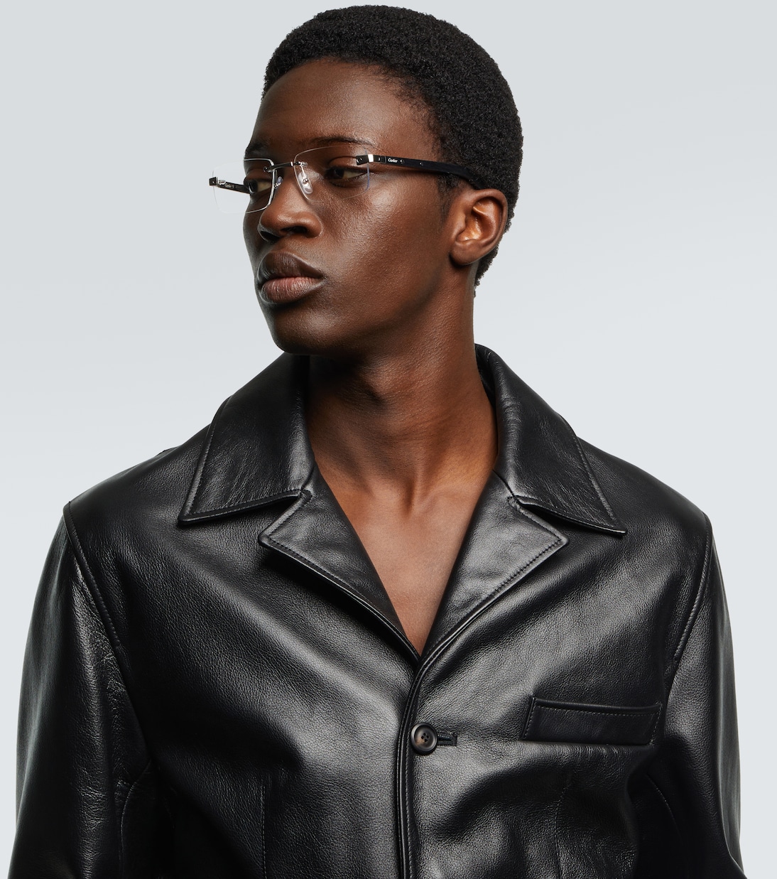 Santos De Cartier rectangular glasses | Cartier Eyewear Collection
