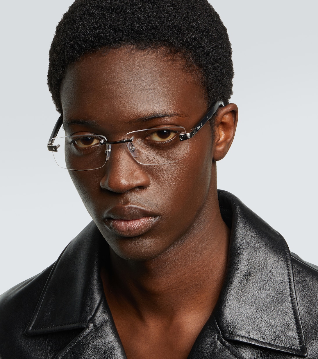 Santos De Cartier rectangular glasses | Cartier Eyewear Collection