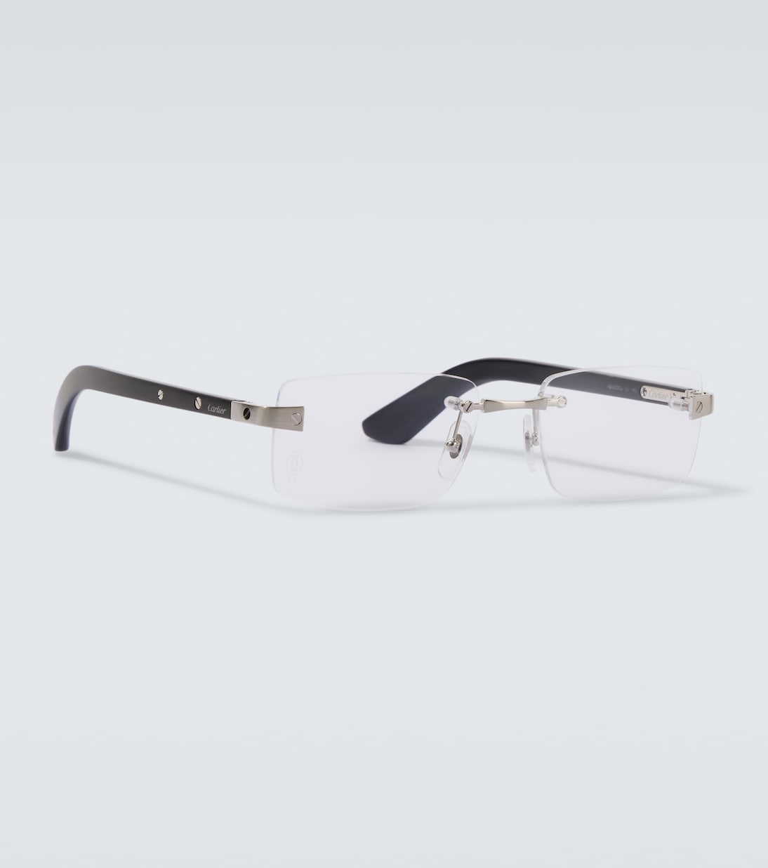 Santos De Cartier rectangular glasses | Cartier Eyewear Collection
