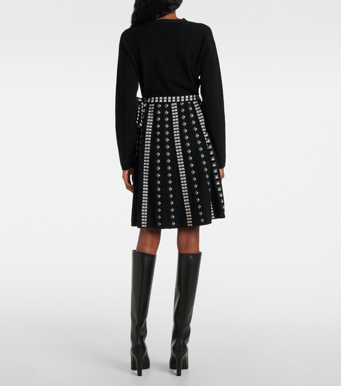 Abito corto Chelsea a pieghe | Diane von Furstenberg