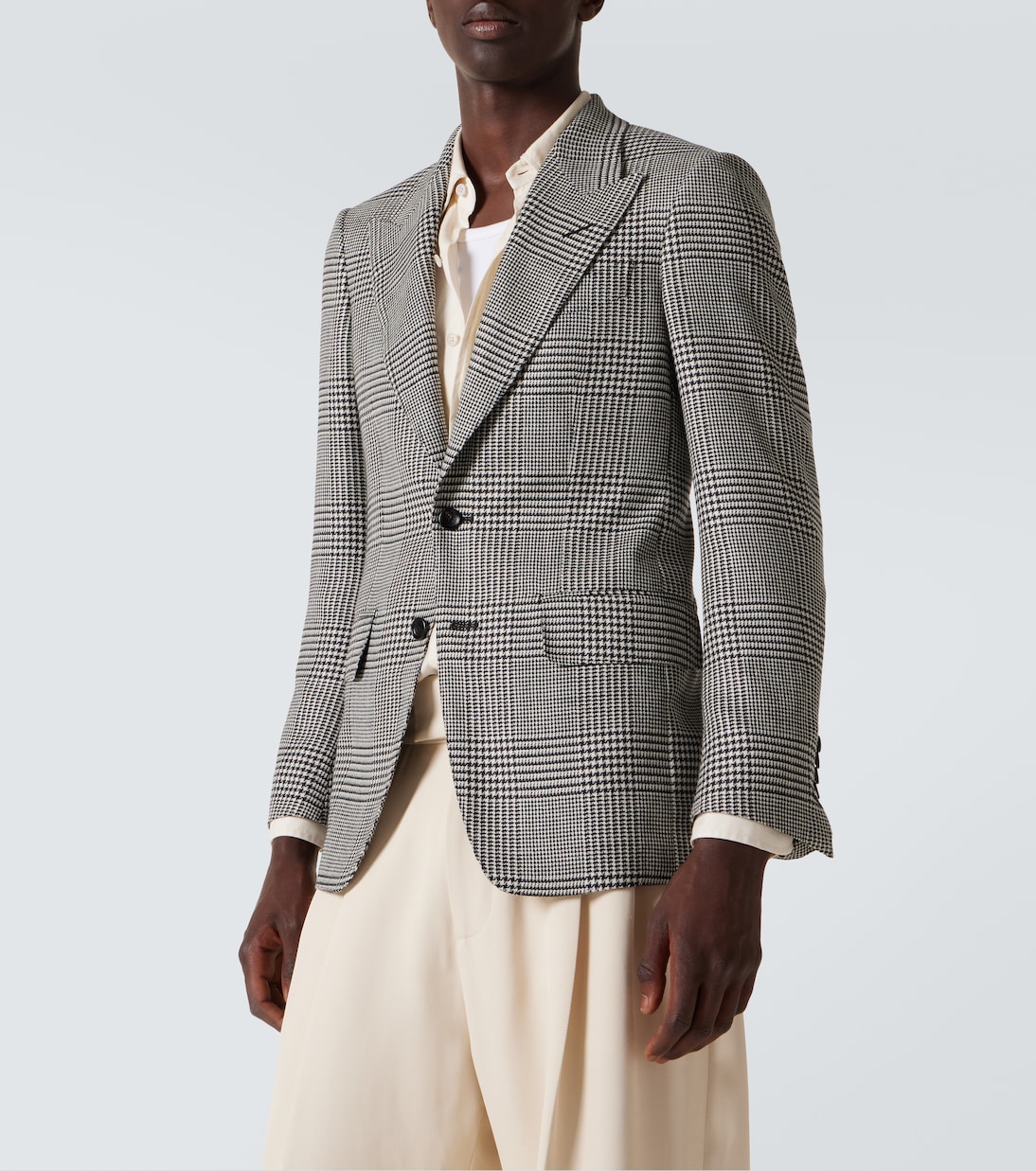 Shelton checked blazer | Tom Ford