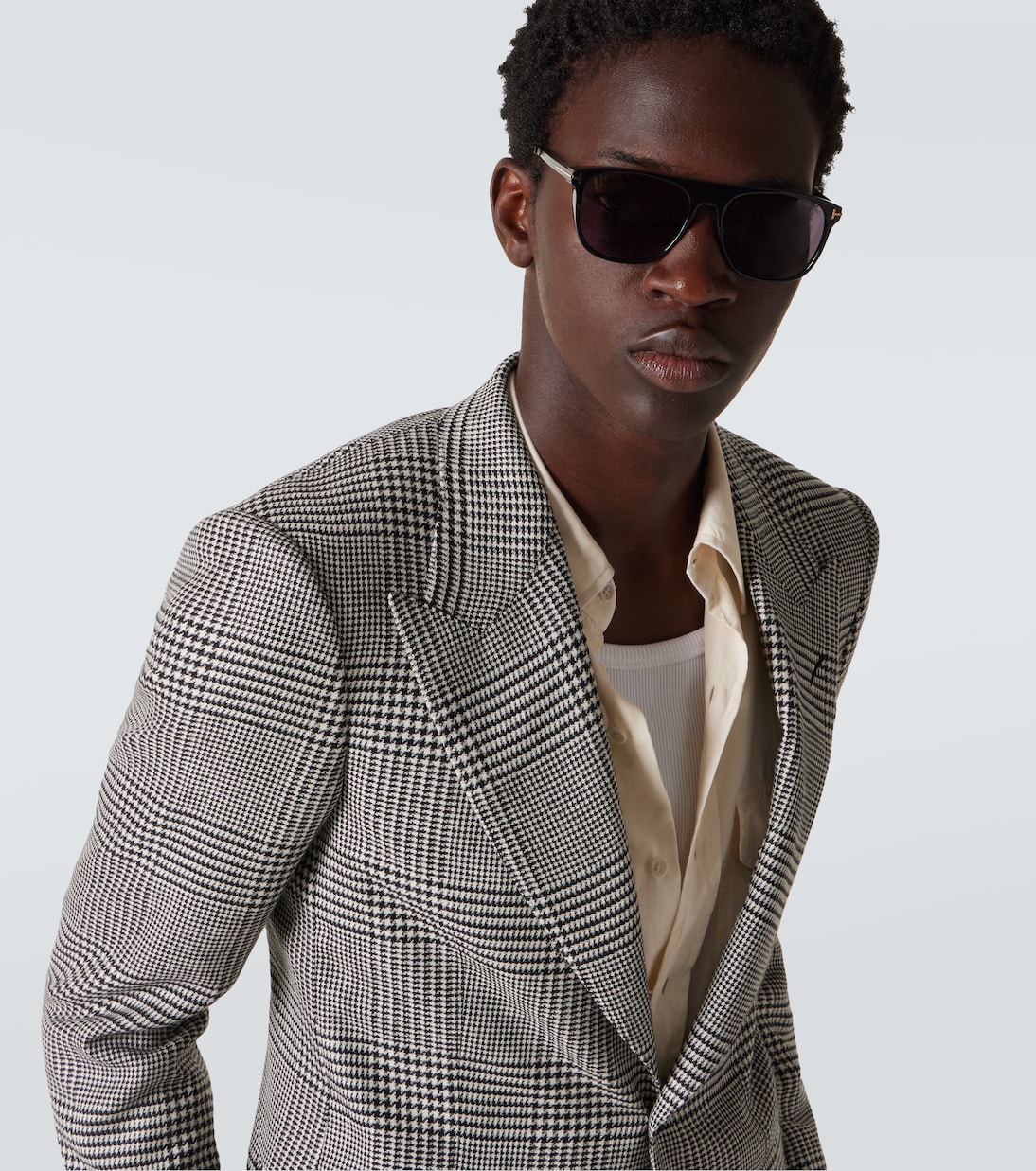 Shelton checked blazer | Tom Ford