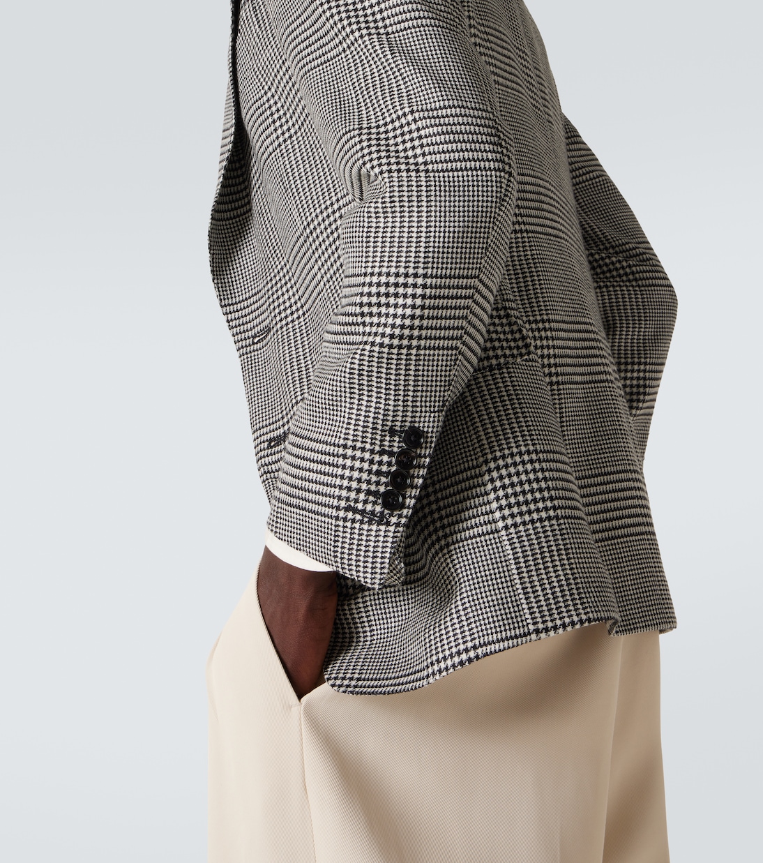 Shelton checked blazer | Tom Ford