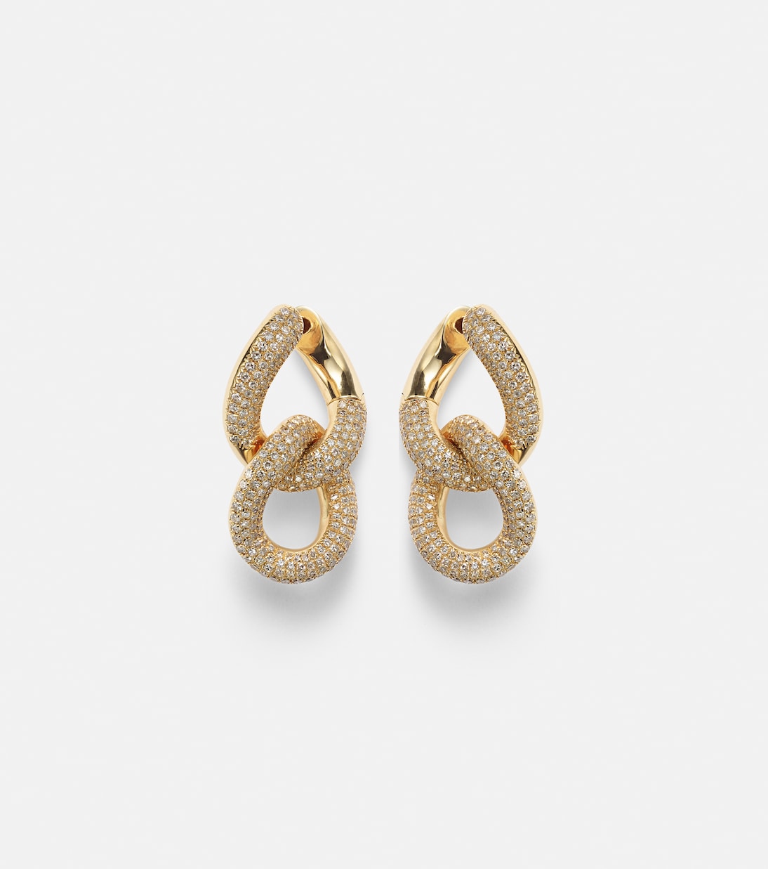 Orecchini in oro 18kt con diamanti - Gioielli eleganti per giovani
