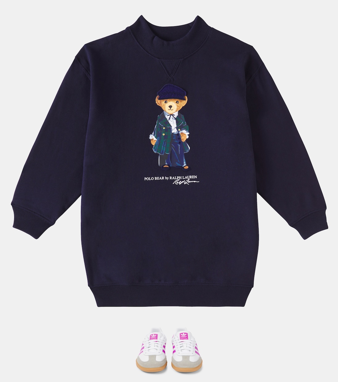 Abito in misto cotone | Polo Ralph Lauren Kids