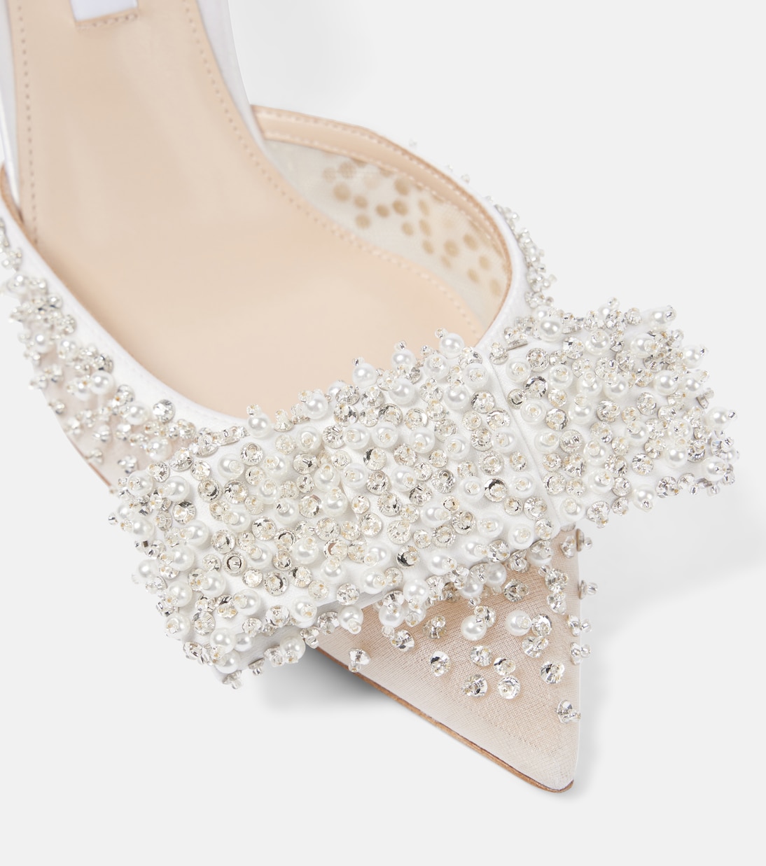 AQUAZZURA Stiletto Melodie 85 con dettagli eleganti e tacco alto