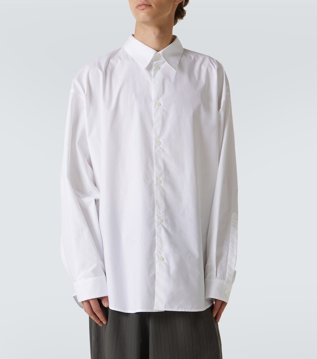 Oversize-Hemd aus Baumwolle | Balenciaga
