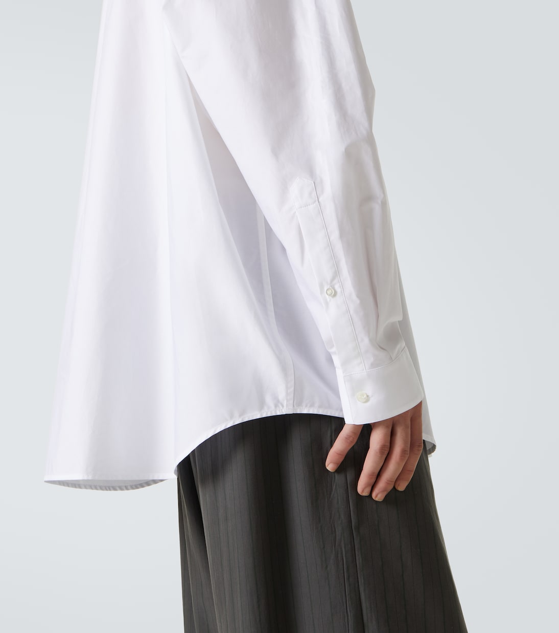 Oversize-Hemd aus Baumwolle | Balenciaga