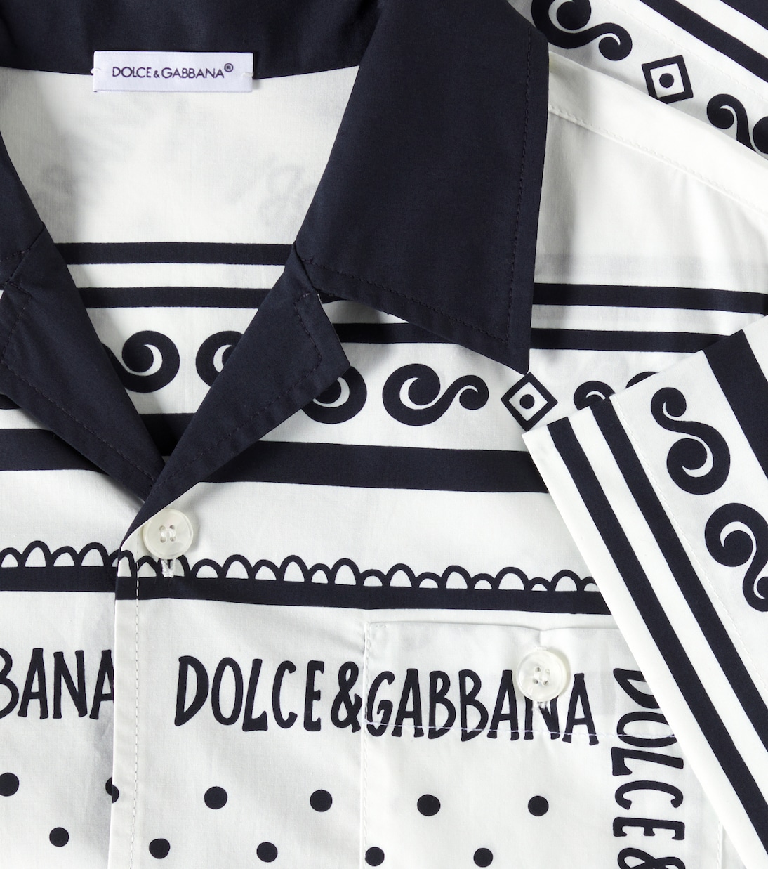 Hemd aus Baumwollpopeline | Dolce&Gabbana Kids
