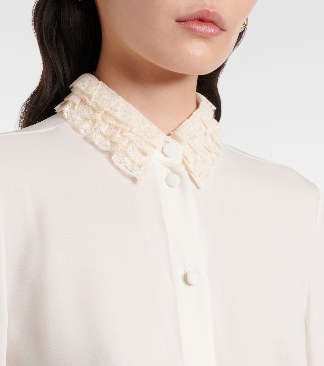 Blusa in georgette di seta | Valentino