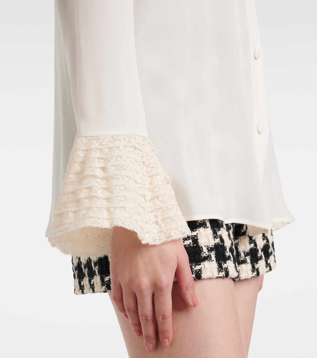 Blusa in georgette di seta | Valentino