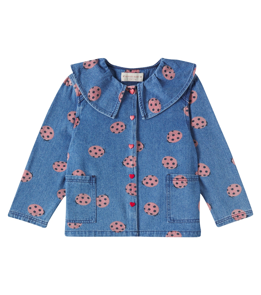 Veste Magot imprimée en jean | Konges Sløjd