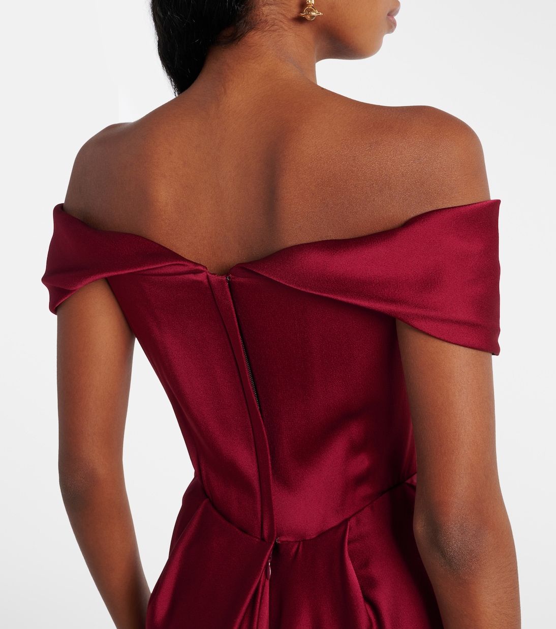 Vestido de Seda Crêpe con Corsé Nova Cocotte de Vivienne Westwood para Jóvenes