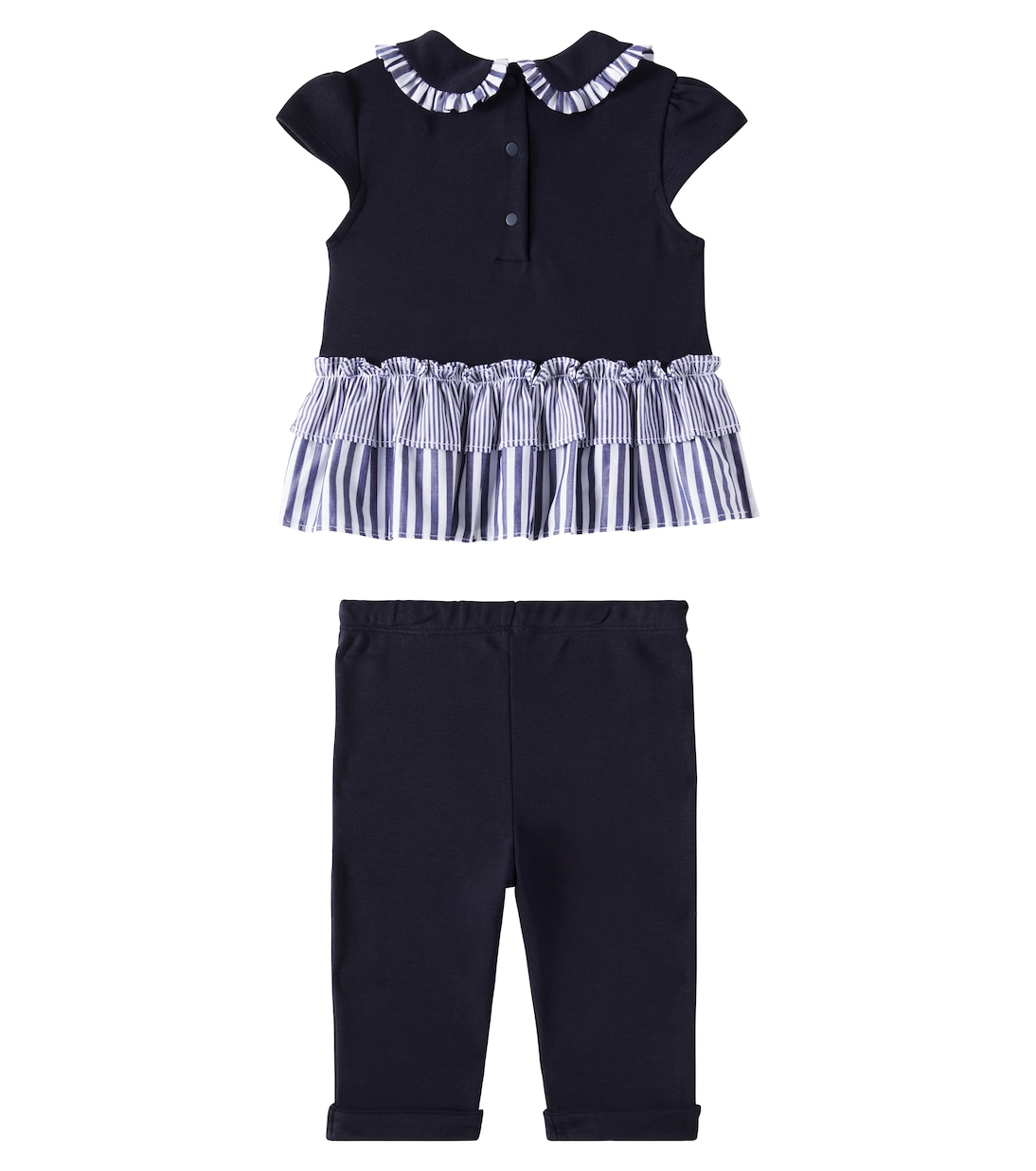 Bébé – Ensemble robe et legging en coton | Patachou