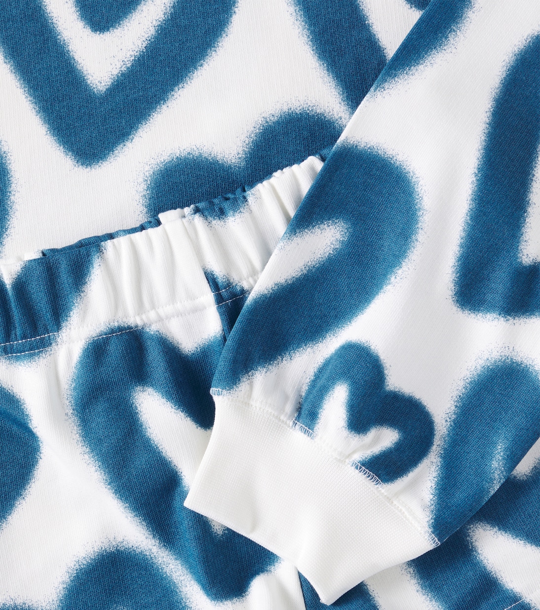 Set aus Sweatshirt und Shorts aus Baumwolle | Stella McCartney Kids