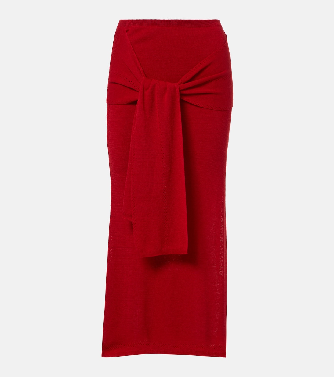 Gonna midi Phelan in misto lino | Proenza Schouler