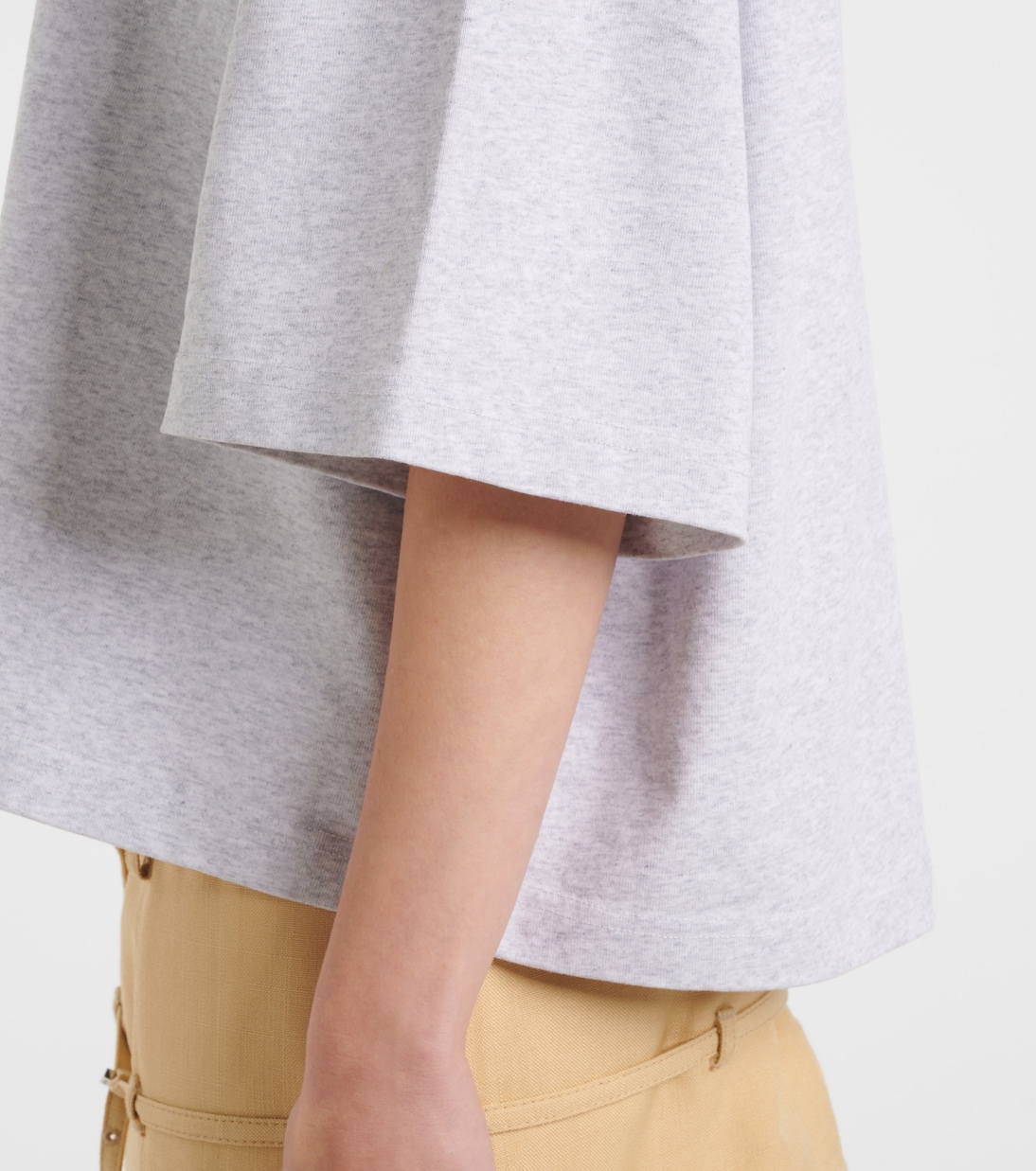 Camiseta cropped Corto de algodón | Jacquemus