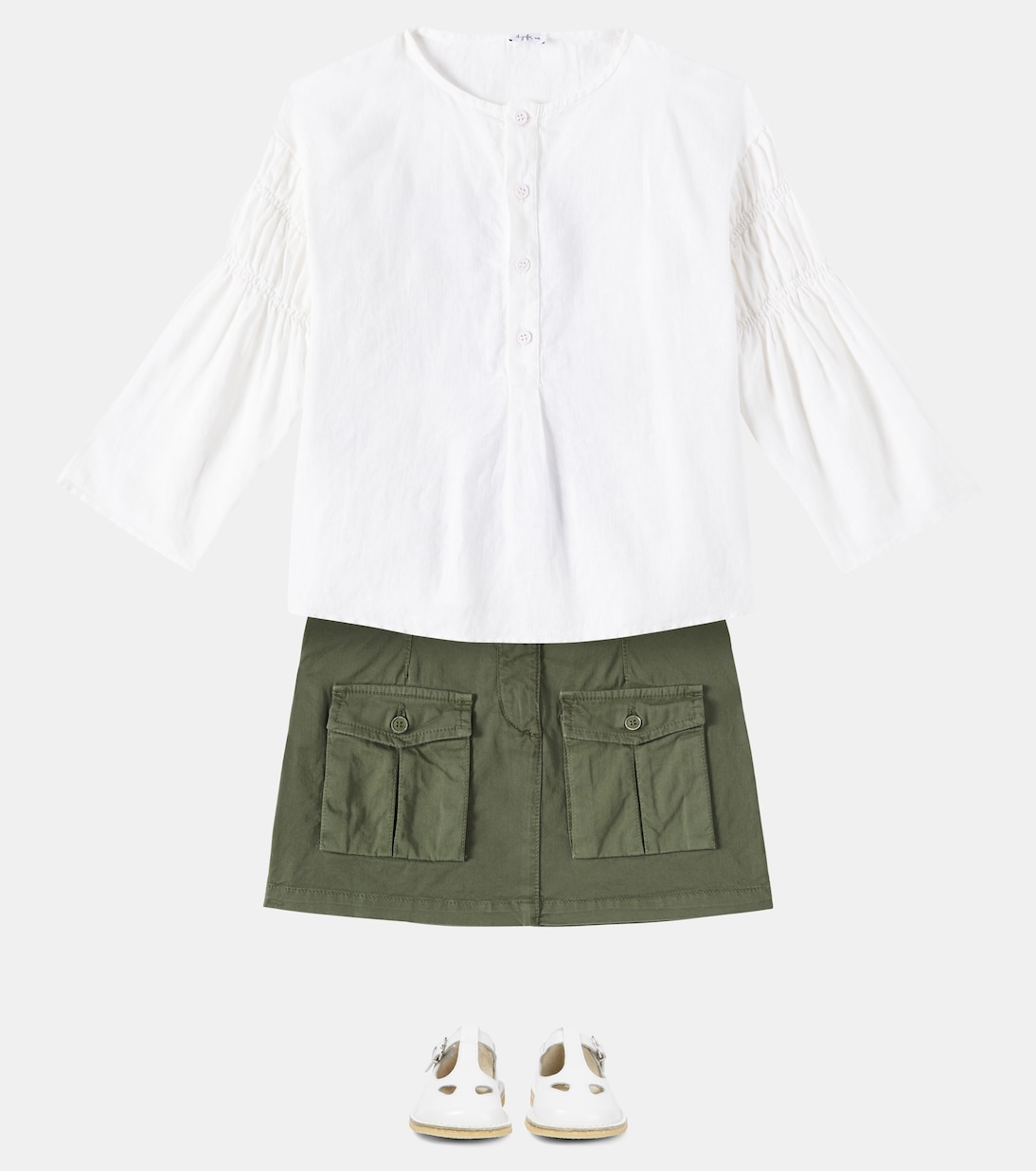 Blusa in lino | Il Gufo