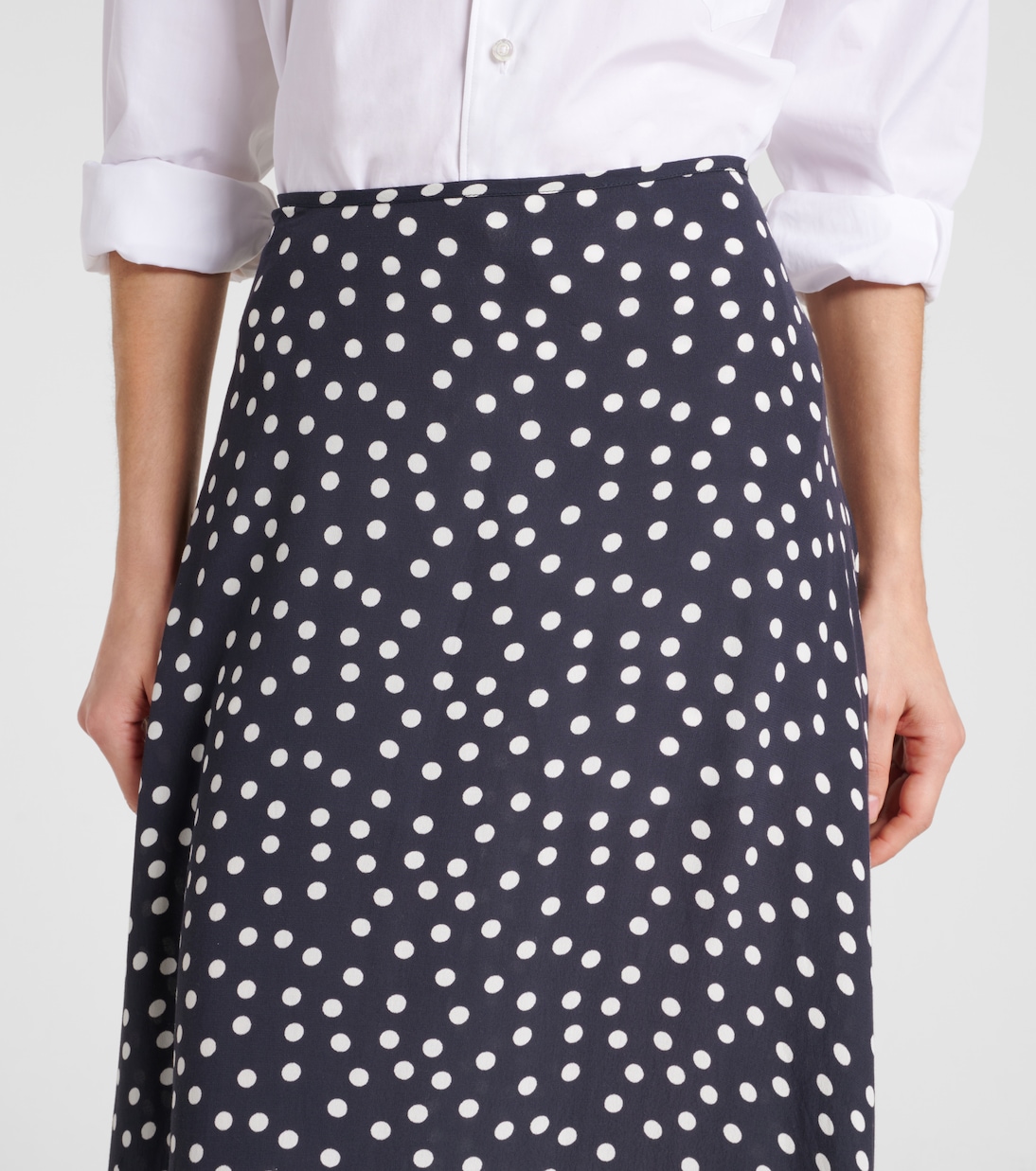 Gonna midi Areza a pois | Rixo