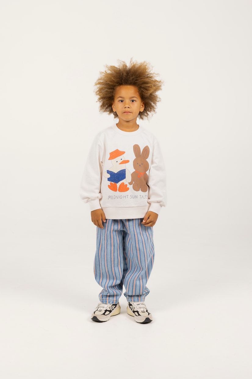 Felpa Readers in jersey di cotone | Tinycottons