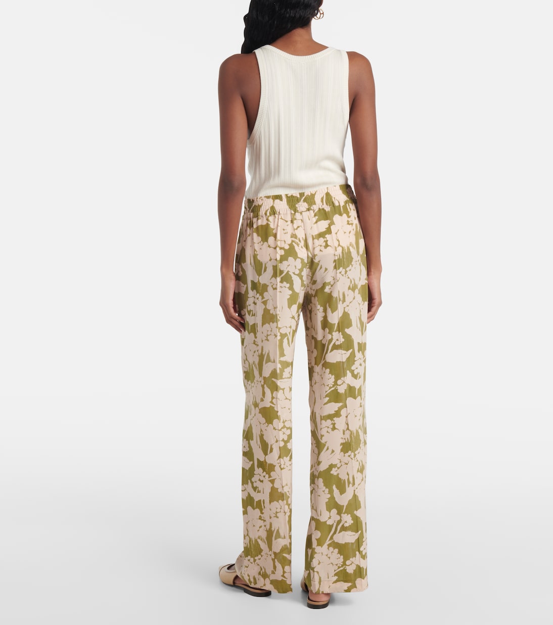 Pyjamahose aus Seide | Victoria Beckham