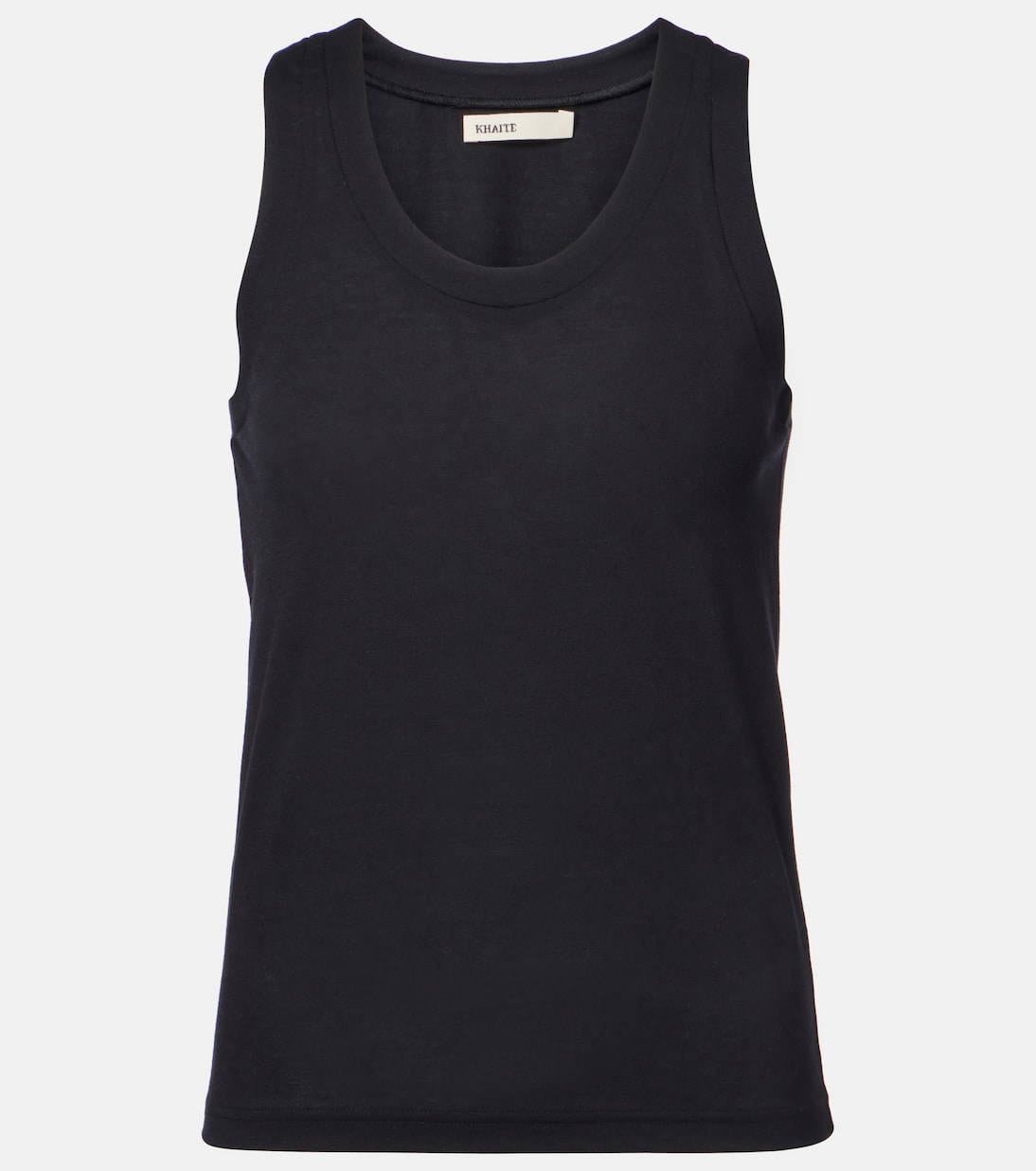 Isha cotton-blend jersey tank top | Khaite