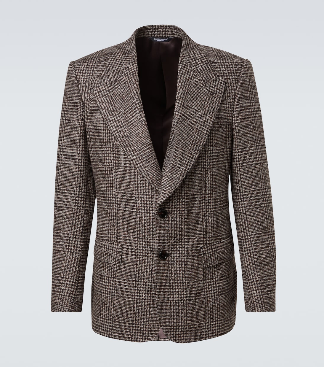 Checked single-breasted blazer  | Dolce&Gabbana
