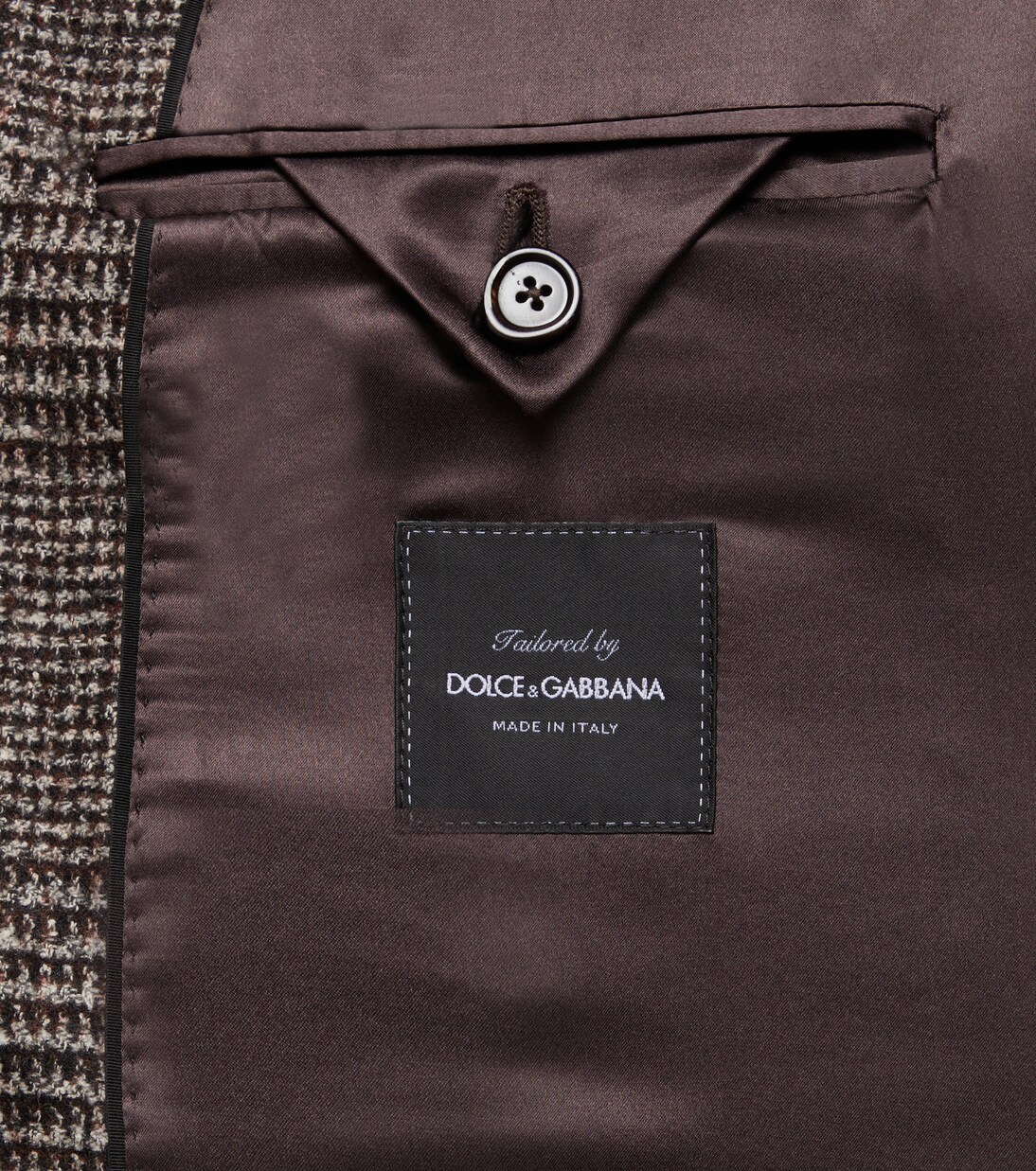 Checked single-breasted blazer  | Dolce&Gabbana