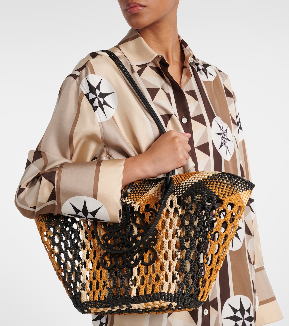 Cabas Paula's Ibiza Anagram Medium | Loewe