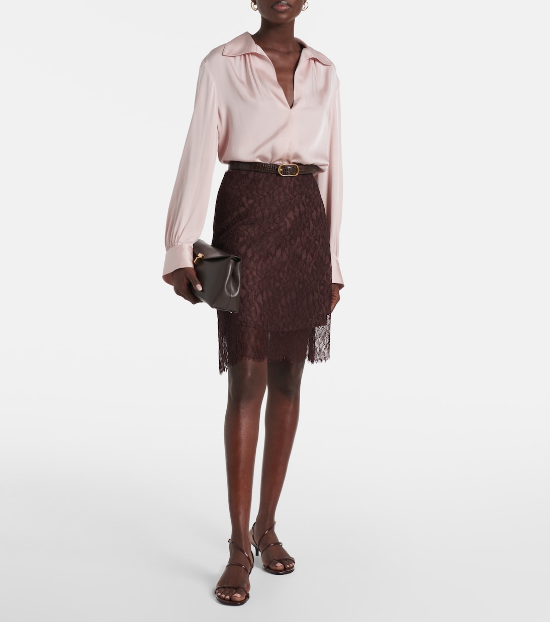 Silk-blend blouse | Vince